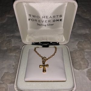 Cross Sterling silver necklace